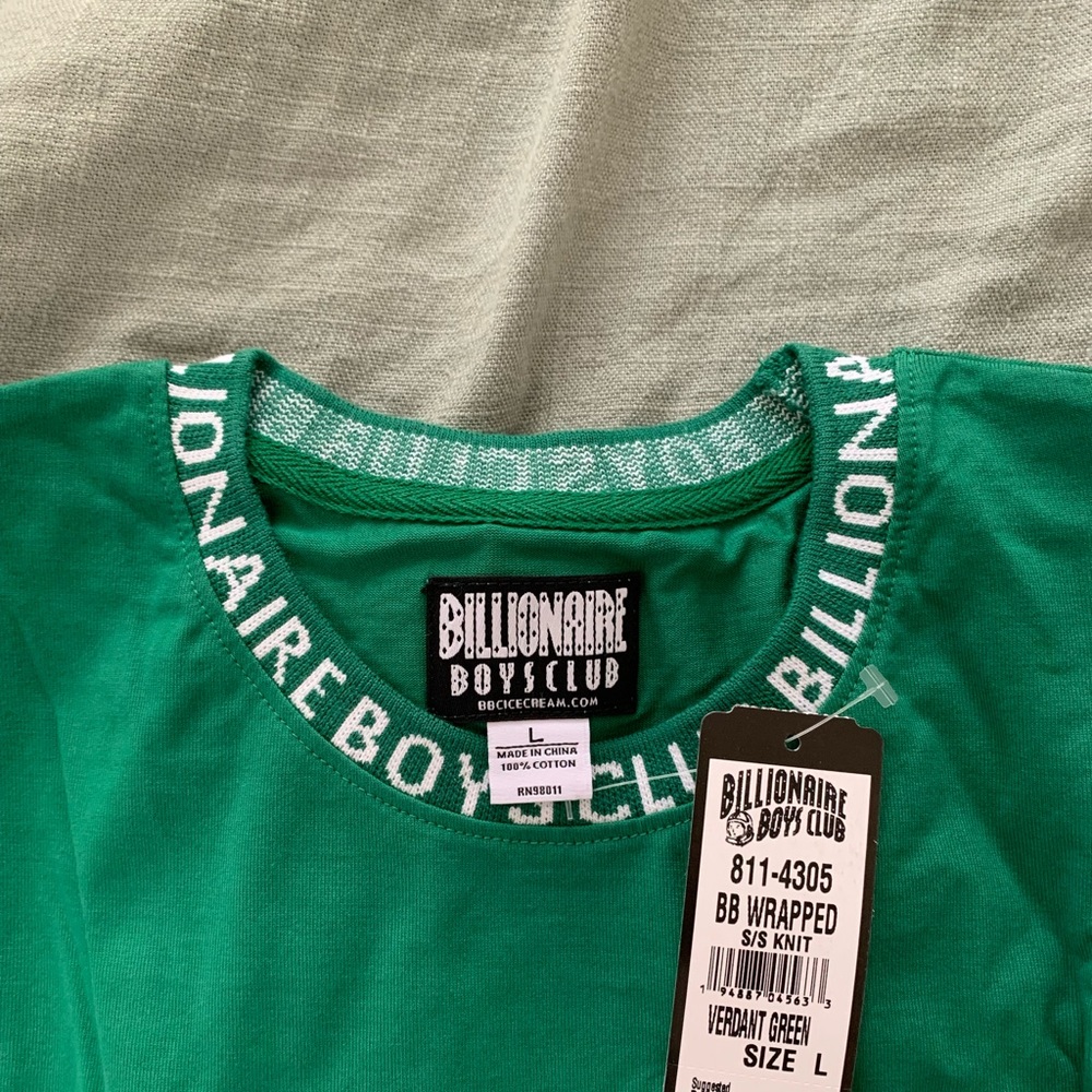 Billionaire Boys Club Logo Collar Knit T-Shirt